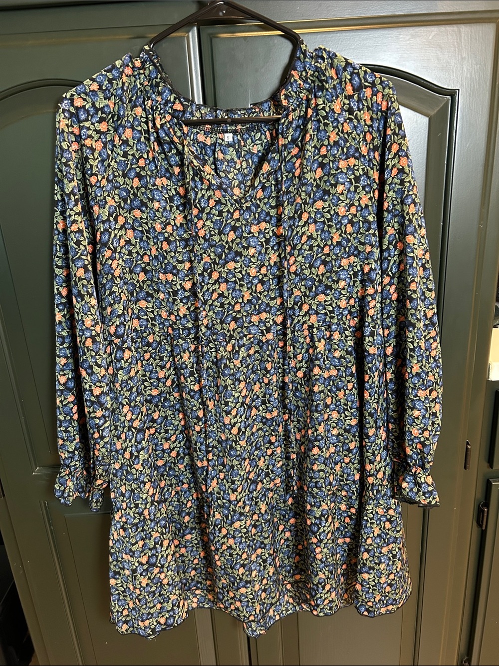 Boho Flowy Floral Dress